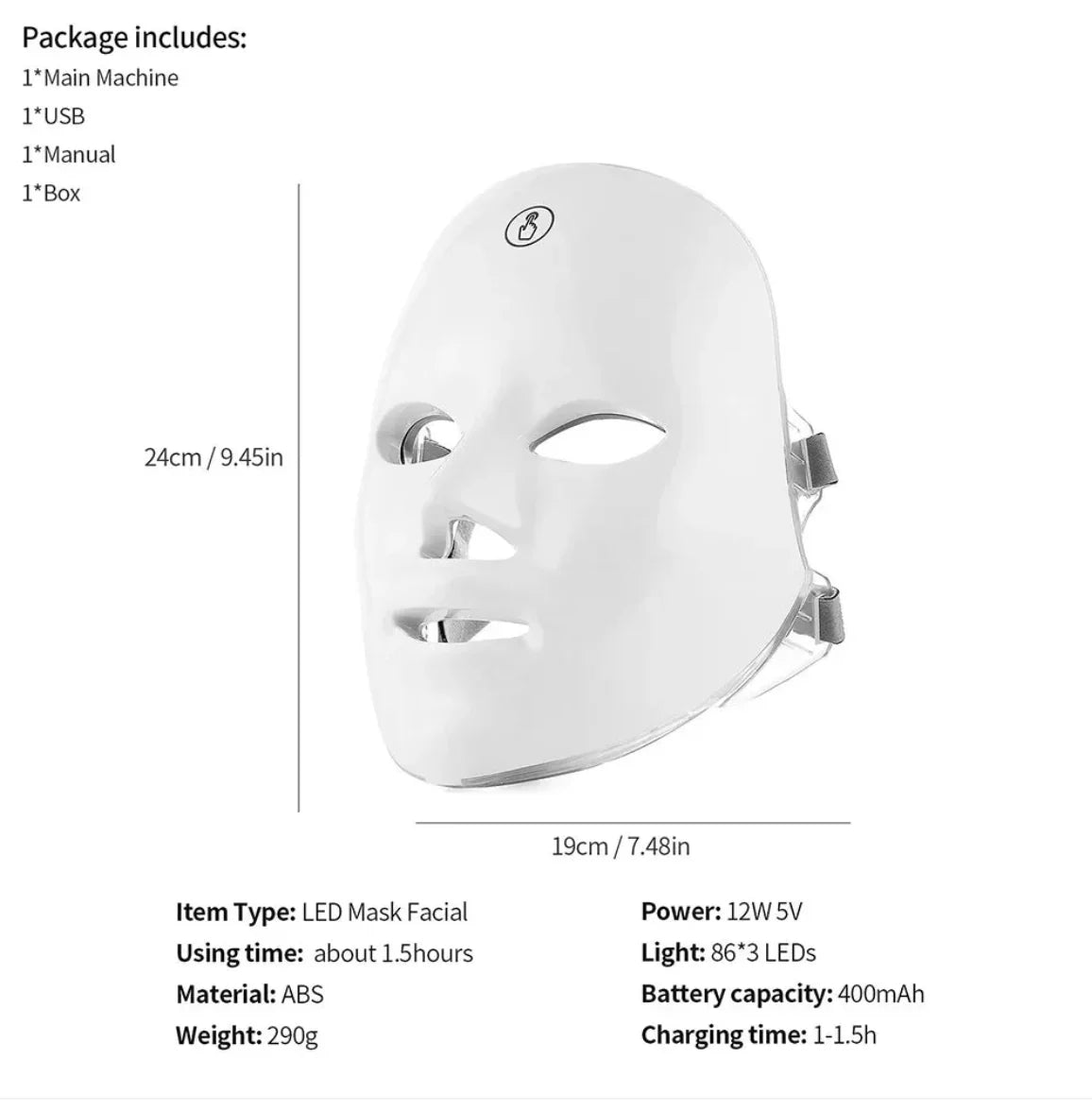 Photon Therapy Beauty Mask