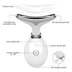 GlowLift 4-in-1 Face & Neck Massager