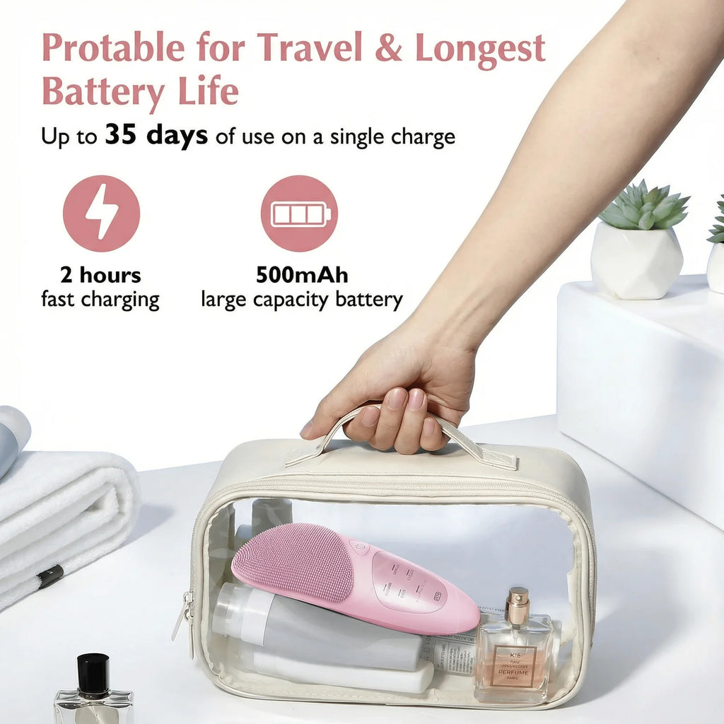Ultrasonic Facial Cleansing Brush