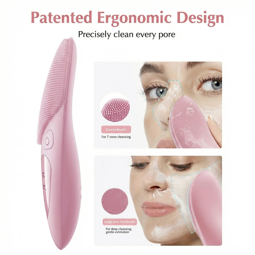 Ultrasonic Facial Cleansing Brush