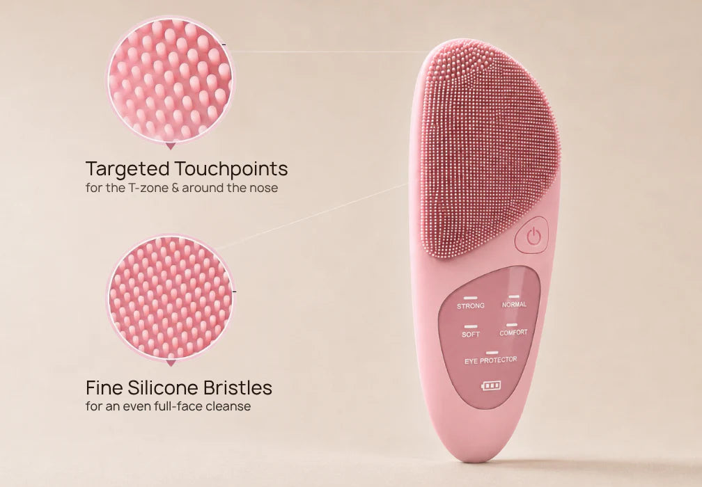 Ultrasonic Facial Cleansing Brush