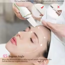 AquaGlow Ultrasonic Skin Scrubber