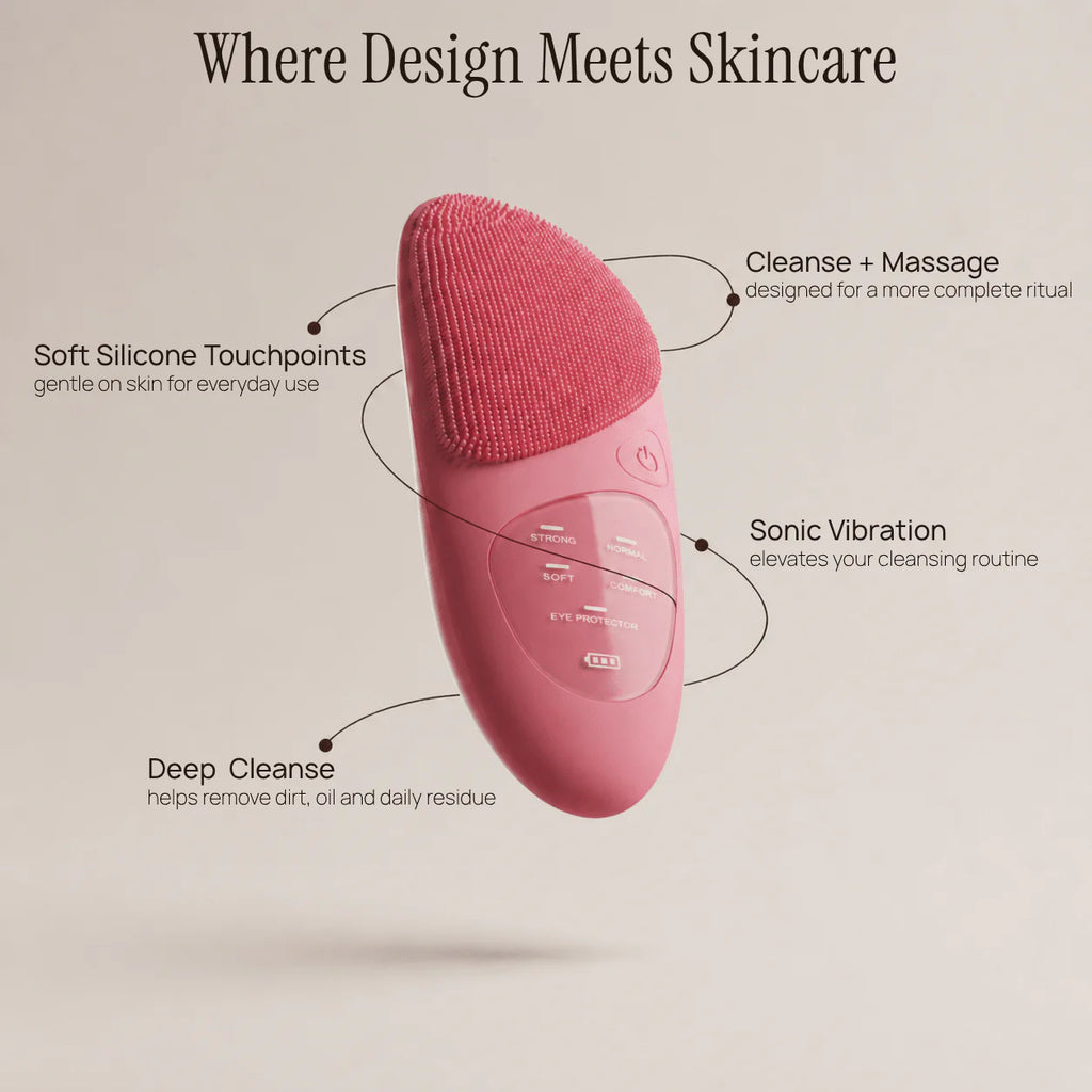 Ultrasonic Facial Cleansing Brush
